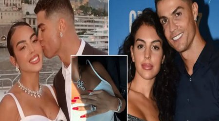Ronaldo Corcinaya hədiyyələr yağdırdı: Üzük, maşın, paltar və saat - FOTO