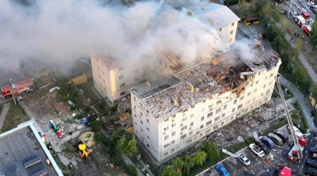 Rusiyadan Xarkova dəhşətli PUA HÜCUMU – Ölənlər və yaralananlar var – FOTO/VİDEO