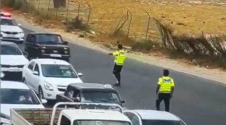 “Avtoş”luq edən “Niva” sürücüsü belə saxlanıldı – ANBAAN VİDEO