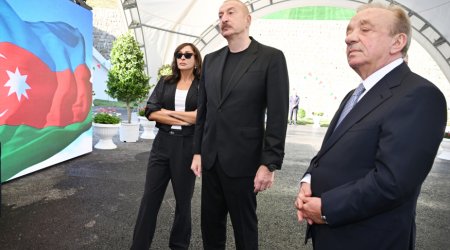 Prezident Murovdağ tunelinin texniki açılışını etdi - FOTO / VİDEO