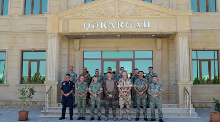 Bakıda NATO nümayəndə heyəti ilə görüş KEÇİRİLDİ - FOTO