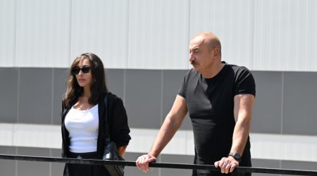 Prezident və birinci xanım Kəlbəcərdə elektrik stansiyalarının AÇILIŞINDA - FOTO / VİDEO