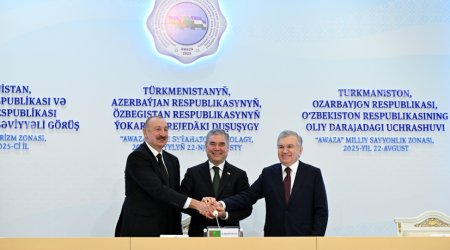 Yüksəksəviyyəli görüşün yekunlarına dair mətbuata birgə BƏYANAT - FOTO/VİDEO