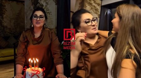 Aybəniz Haşımova ad gününü QEYD ETDİ - VİDEO