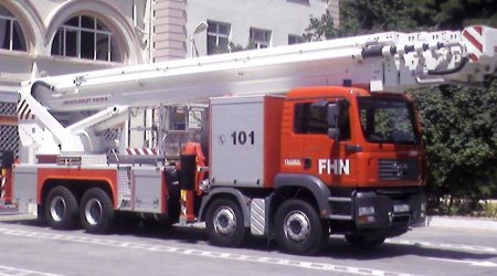 Bakıda hotel binasında YANĞIN oldu