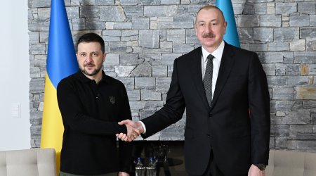 İlham Əliyevdən Zelenskiyə MƏKTUB