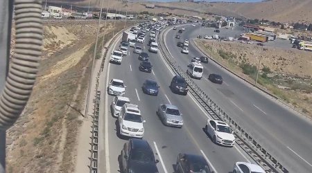 "Sədərək"dəki yanğın Kənar Dairəvi yolda SIXLIQ YARATDI