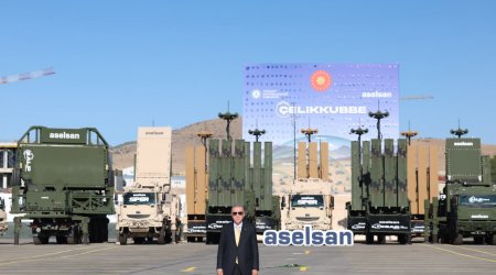Türkiyə yeni hava hücumundan müdafiə sistemini TƏQDİM EDİB