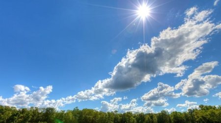 Sabah 38 dərəcə isti olacaq – PROQNOZ