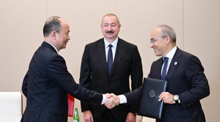 SOCAR ilə Çinin “Seven LTD” şirkəti arasında SƏNƏD İMZALANDI – FOTO