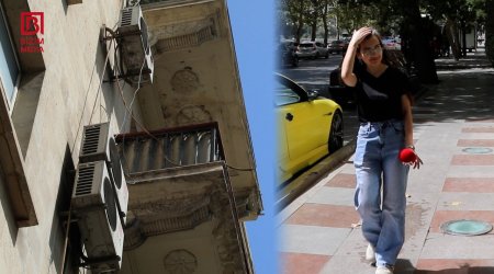Bakı küçələrində soyuq “DUŞ” – Başımıza axan kondisioner sularına görə kim MƏSULİYYƏT daşıyır? – VİDEO