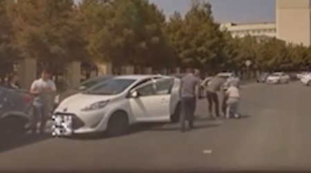 Bakıda yolu keçmək istəyən qadını maşın vurdu – DAVA DÜŞDÜ – ANBAAN VİDEO