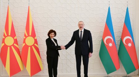 Prezident: “Azərbaycan-Şimali Makedoniya münasibətlərinin inkişaf dinamikası məmnunluq doğurur”