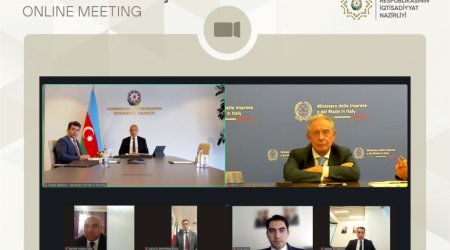 İtaliya ilə iqtisadi əməkdaşlığın genişləndirilməsi müzakirə olundu