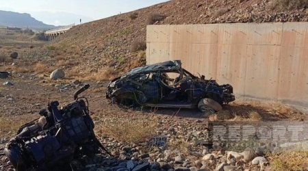 Culfada DƏHŞƏTLİ QƏZA – 4 polis həyatını itirdi - VİDEO