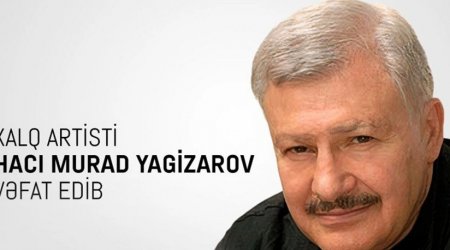 Mədəniyyət Nazirliyi Hacı Murad Yagizarovun vəfatı ilə bağlı nekroloq YAYDI