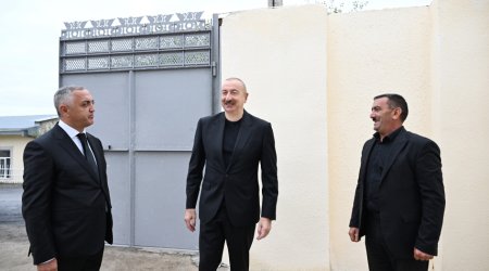 İlham Əliyev Xocalı rayonunun Seyidbəyli kəndində - FOTO/VİDEO