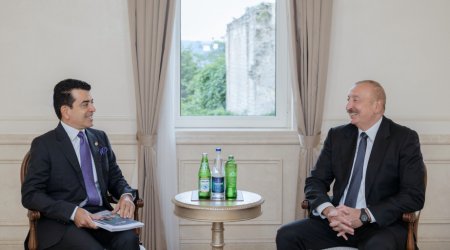 Prezident Şuşada ICESCO-nun Baş direktorunu qəbul etdi