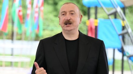 İlham Əliyev: “Bu gün haqlı olduğumuzu bir daha burada sübut edirik”