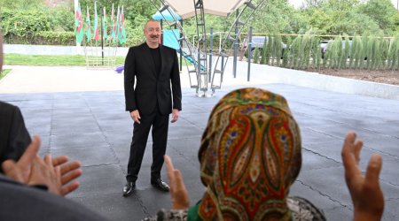 Prezident: “Uzun illər köçkün həyatı yaşamış insanlar ən gözəl şəraitə layiqdirlər”