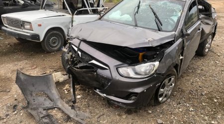 Kürdəmirdə ağır qəza - Ölən və xəsarət alan var – FOTO