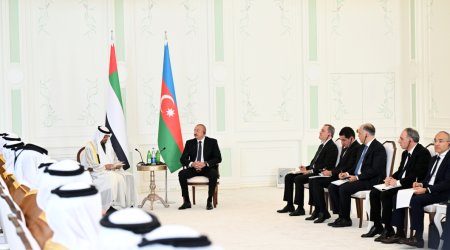 Prezidentlərin Şuşada geniş tərkibdə görüşü keçirildi – FOTO - YENİLƏNİB