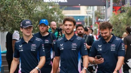 Formula 1 pilotları Bakıda – FOTO