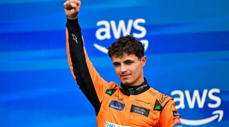 Formula 1: “McLaren”in pilotu üçüncü sərbəst yürüşün qalibi oldu