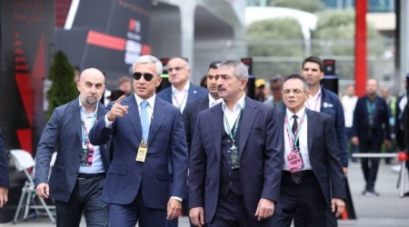 Məmurlar Formula 1-də... - FOTO