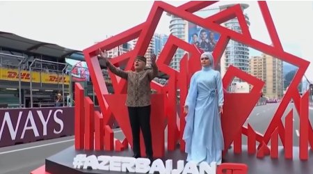 Alim Qasımov və Fərqanə Qasımova “Formula 1”də Azərbaycan himnini ifa etdilər - VİDEO