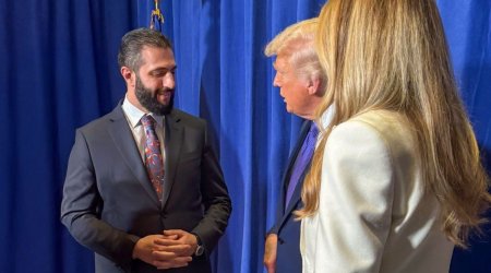 Tramp Suriya lideri ilə 2-ci dəfə görüşdü – FOTO