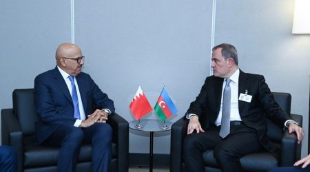 Ceyhun Bayramov bəhreynli həmkarı ilə regional prosesləri MÜZAKİRƏ ETDİ - FOTO