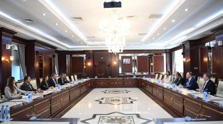 Milli Məclisdə Britaniya nümayəndə heyəti ilə parlamentlərarası əməkdaşlıq MÜZAKİRƏ OLUNDU - FOTO
