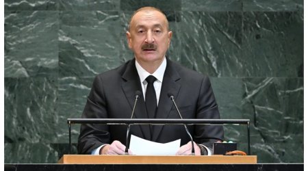 Prezident BMT-nin sessiyasında iştirakı ilə bağlı PAYLAŞIM ETDİ – VİDEO