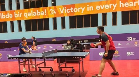 Stolüstü tennisçilərimiz gümüş medal qazandı