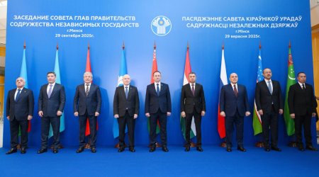 Əli Əsədov Minskdə MDB Hökumət Başçıları Şurasının iclasında İŞTİRAK ETDİ - FOTO