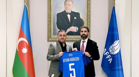 AFFA prezidenti milli komandanın yeni baş məşqçisi ilə görüşdü