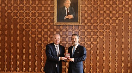 Fahrettin Altun Azərbaycanda səfərdədir – FOTO