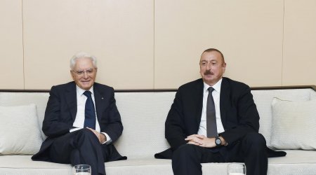 İlham Əliyevin İtaliya Prezidenti ilə təkbətək görüşü KEÇİRİLİR