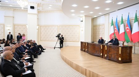 “İtaliya-Azərbaycan əlaqələrinin inkişafı göz qabağındadır” - İlham Əliyev