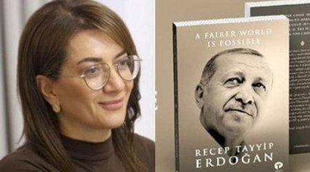 Anna Akopyan Ərdoğanın kitabını oxudu: “Bir az vaxt apardı”
