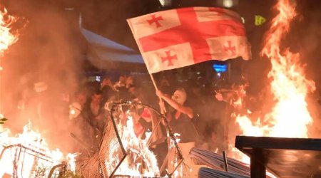 Tbilisidə etiraz aksiyasının təşkilatçıları saxlanıldı: Sabiq prokuror, polkovnik...