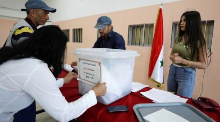 Suriyada hakimiyyət dəyişikliyindən sonra ilk dəfə parlament seçkisi keçirildi