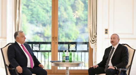 Orban İlham Əliyevlə görüşündən PAYLAŞIM ETDİ: “Dostu görmək hər zaman xoşdur”