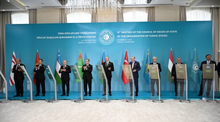 Füzulidə Türkmənistan tərəfindən inşa ediləcək məscidin təməli qoyuldu – FOTO/VİDEO