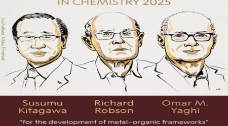 Kimya üzrə Nobel mükafatı bu şəxslərə verildi