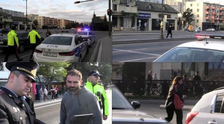 Piyadalar üçün dərs: Polis ölüm anlarını göstərdi - FOTO/VİDEO