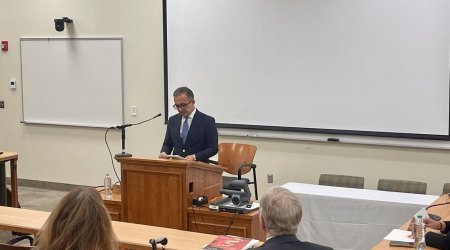 Komitə sədri 32-ci Beynəlxalq Hüquq və Din Simpoziumunda çıxış etdi – FOTO