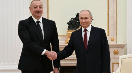 SON DƏQİQƏ: İlham Əliyev Düşənbədə Putinlə təkbətək görüş keçirir - VİDEO