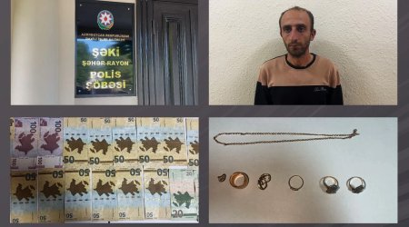 Qonşusunun evindən oğurluq etdi, iz itirmək üçün bu yola əl atdı –VİDEO